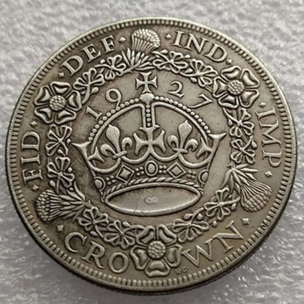 1927 UK 1 Crown George V