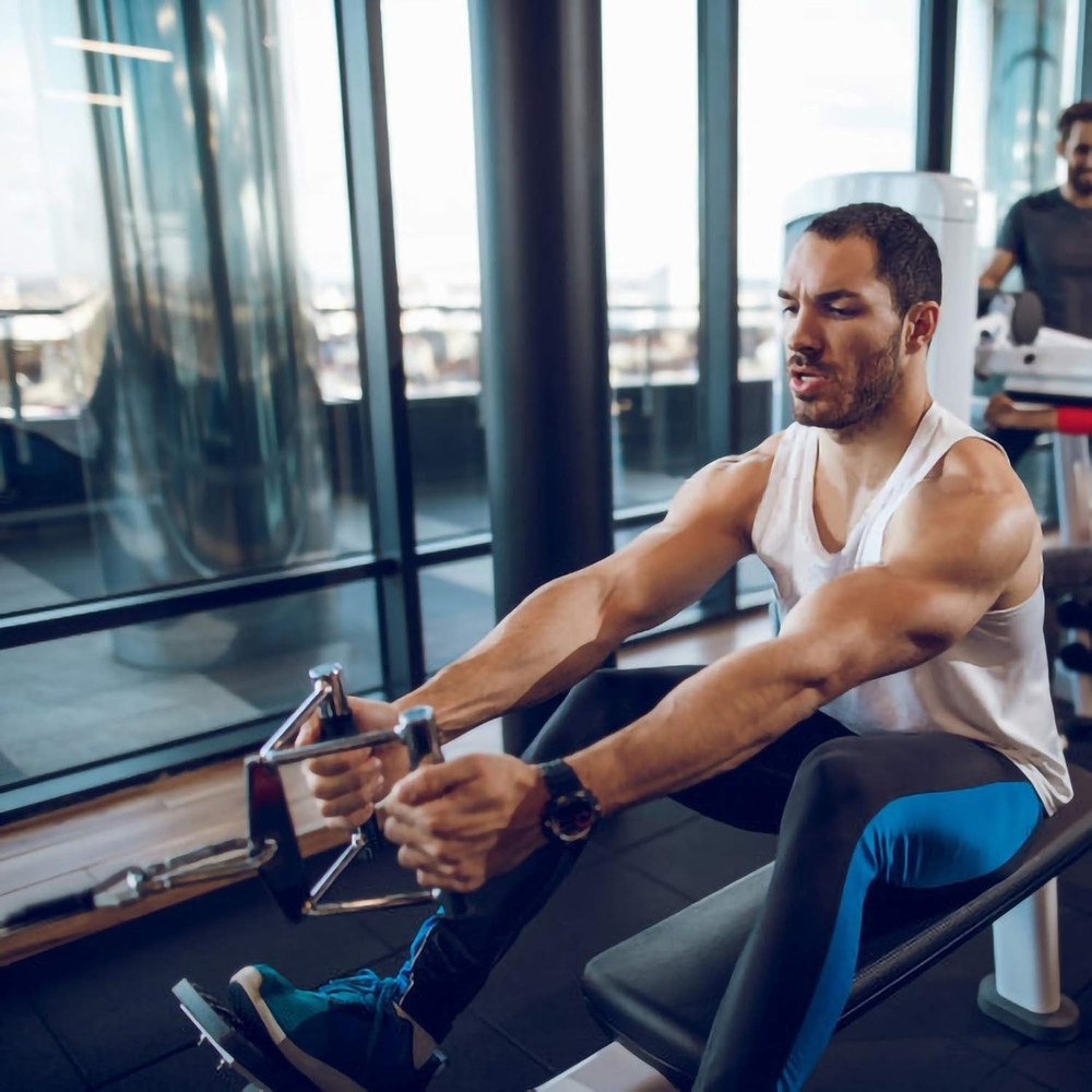 Triceps Pull Down Attachment - Support Up to 330 lbs, Home Gym Essential