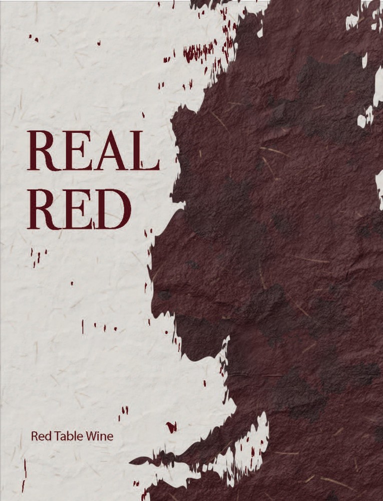 Real Red Wine Labels 30/Pack Varietal Collection