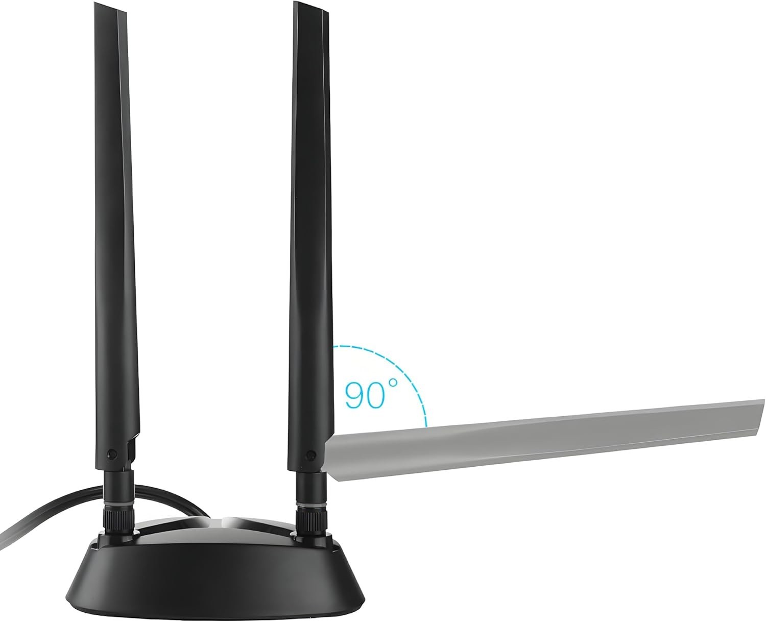 WiFi 6 6E Tri-Band Motherboard WIFI Boost Antenna up to 6GHz Magnetic Base Lot