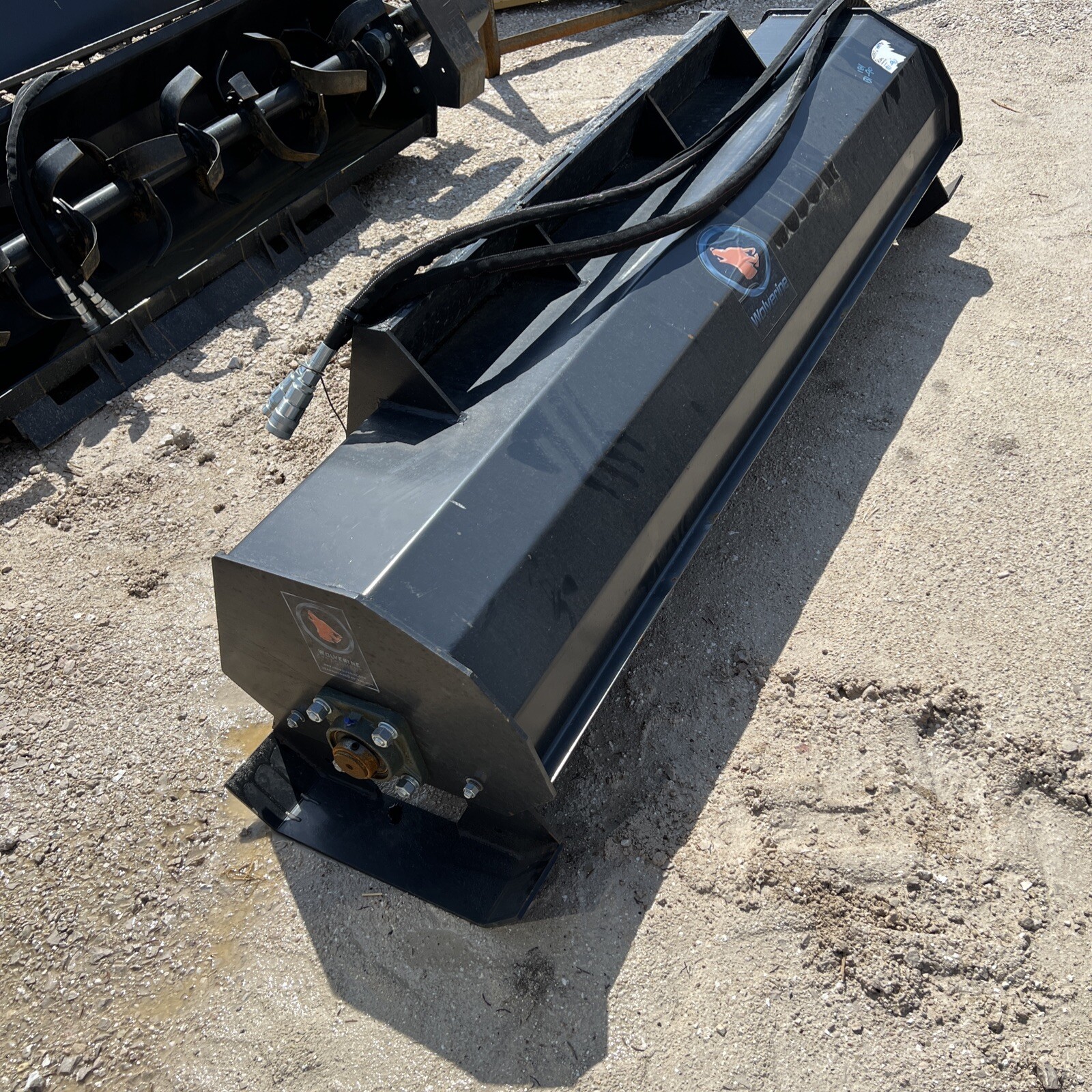 72 Inch Wolverine Skid Steer rototiller Case Cat Kubota Gehl ASV JCB Bobcat