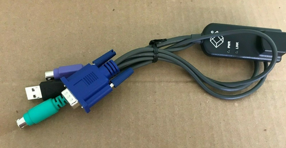 BLACK BOX KV124A-PS2 VM KVM CABLE MODULE (SMA)