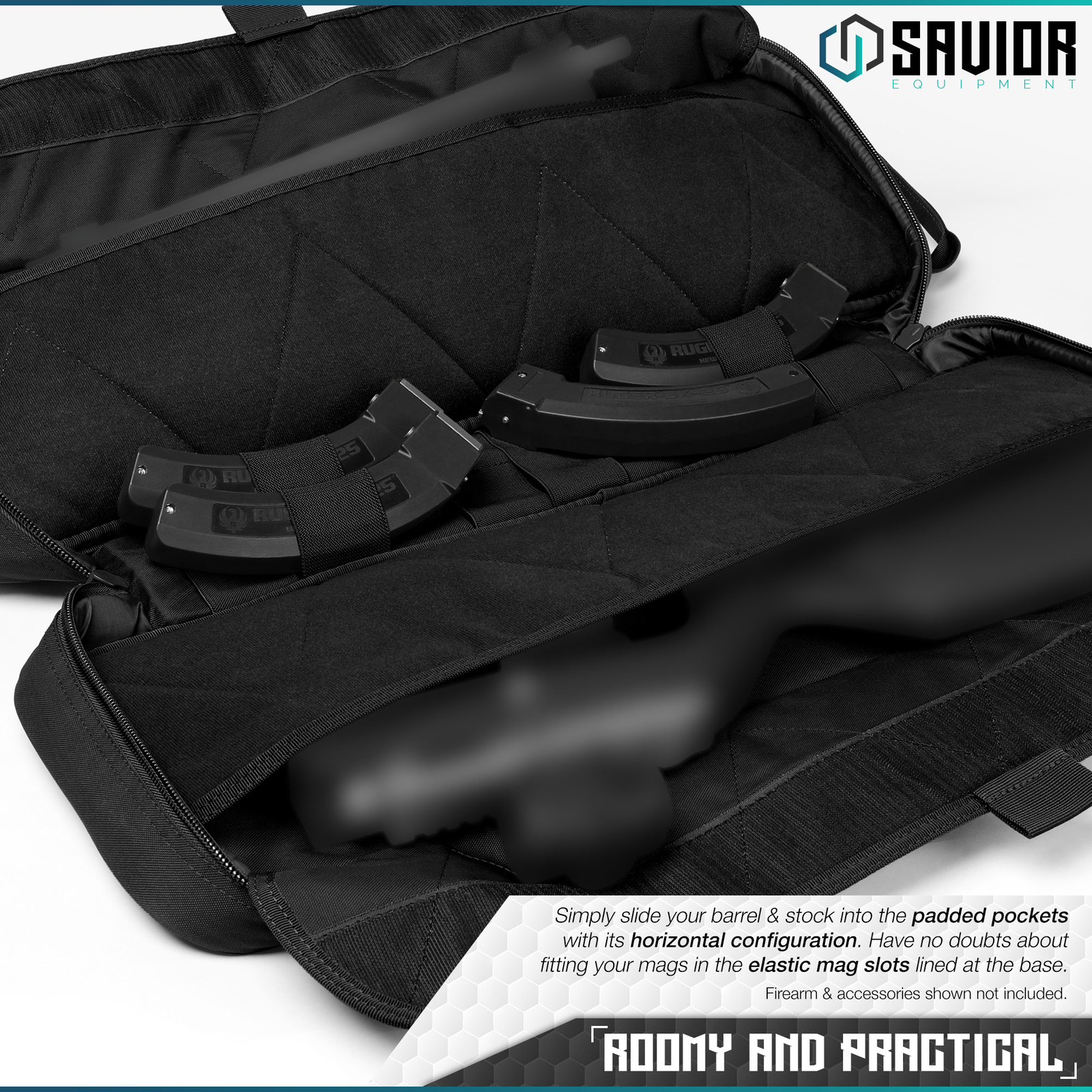 Savior Tactical Urban Takedown Bag Carbine Rifle Padded Shotgun Firearm Backpack