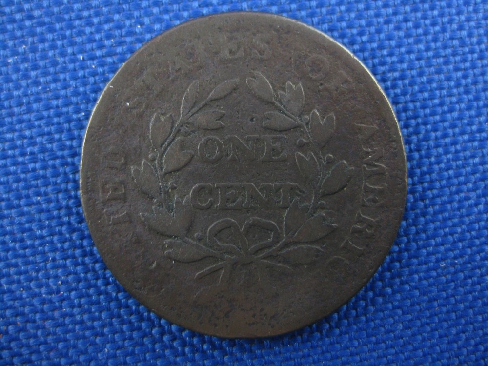1802 DRAPED BUST COPPER LARGE CENT COIN