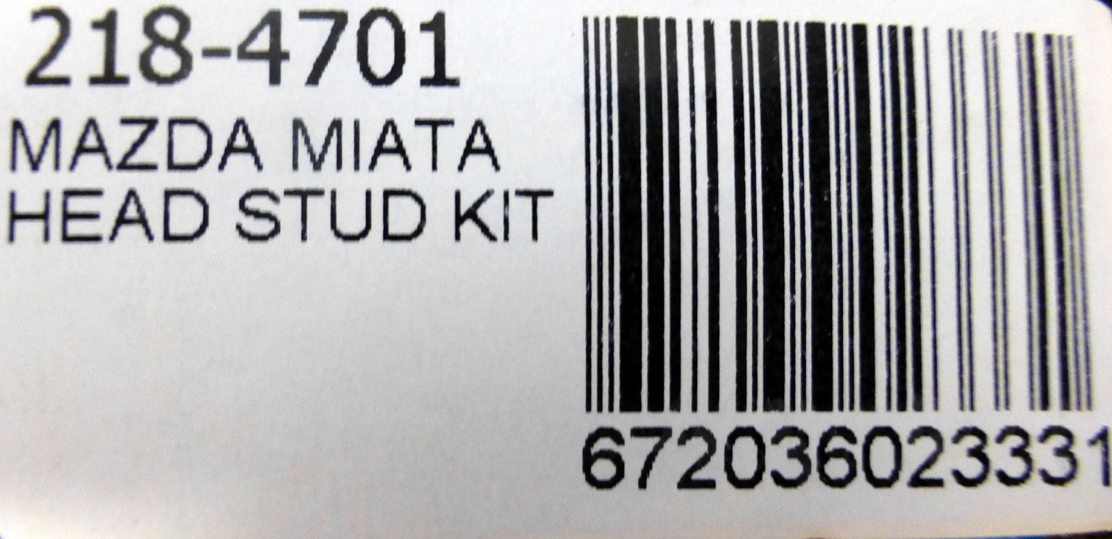 ARP 218-4701 Head Stud Kit Mazda Miata 1.6L 1.8L B6 BP DOHC 1990-2005