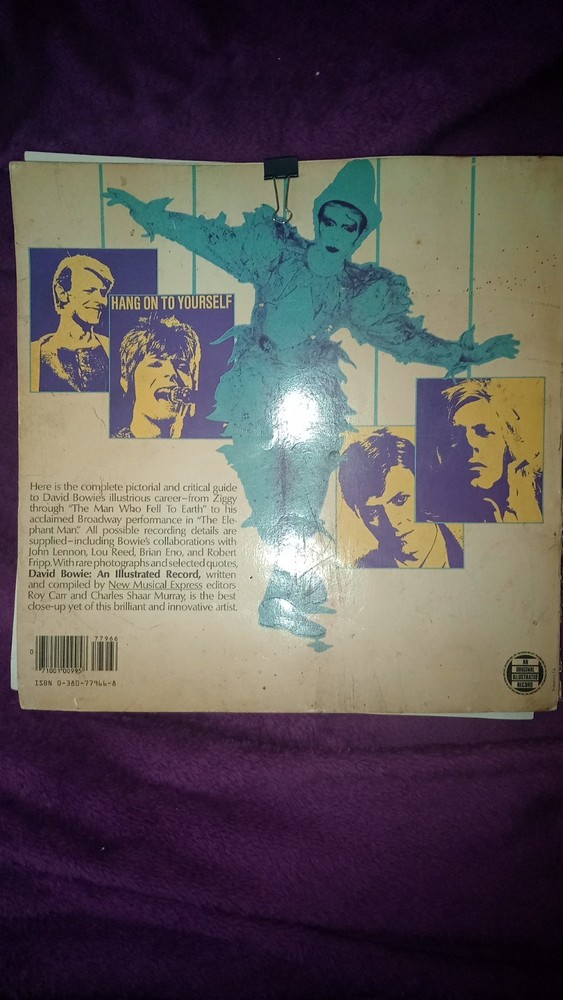David Bowie Illustrated Book