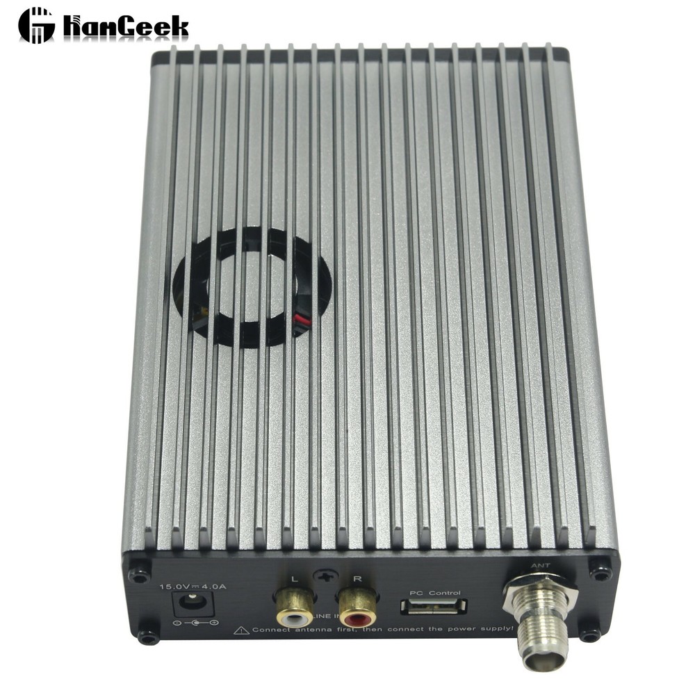 CZE-15B 15W Adjustable Stereo FM Transmitter Wireless Broadcast Radio Station