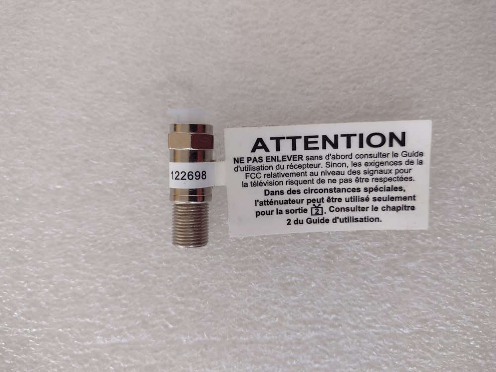 Dish Pro Plus Dish Network Attenuator 122698 10dB Attenuator.