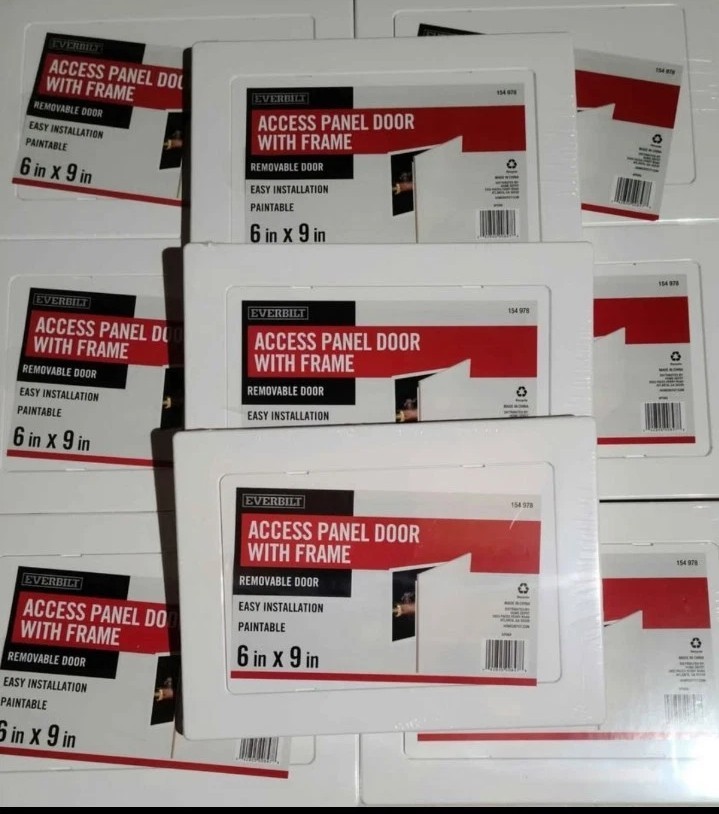 9-Pack EVERBILT 6" X 9" Access Panel With Frame