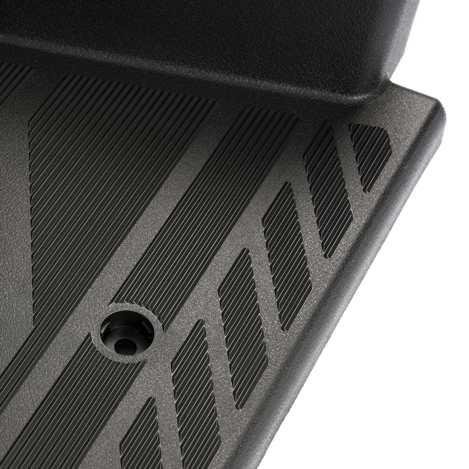 For Ford Transit-150/250/350 HD 2015-2023 RH Door Scuff Plate Protector Black