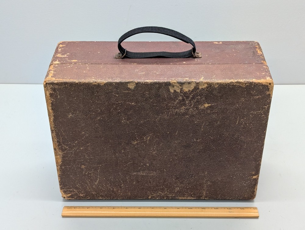 Thorens Acoustic Portable Gramophone record player c1939