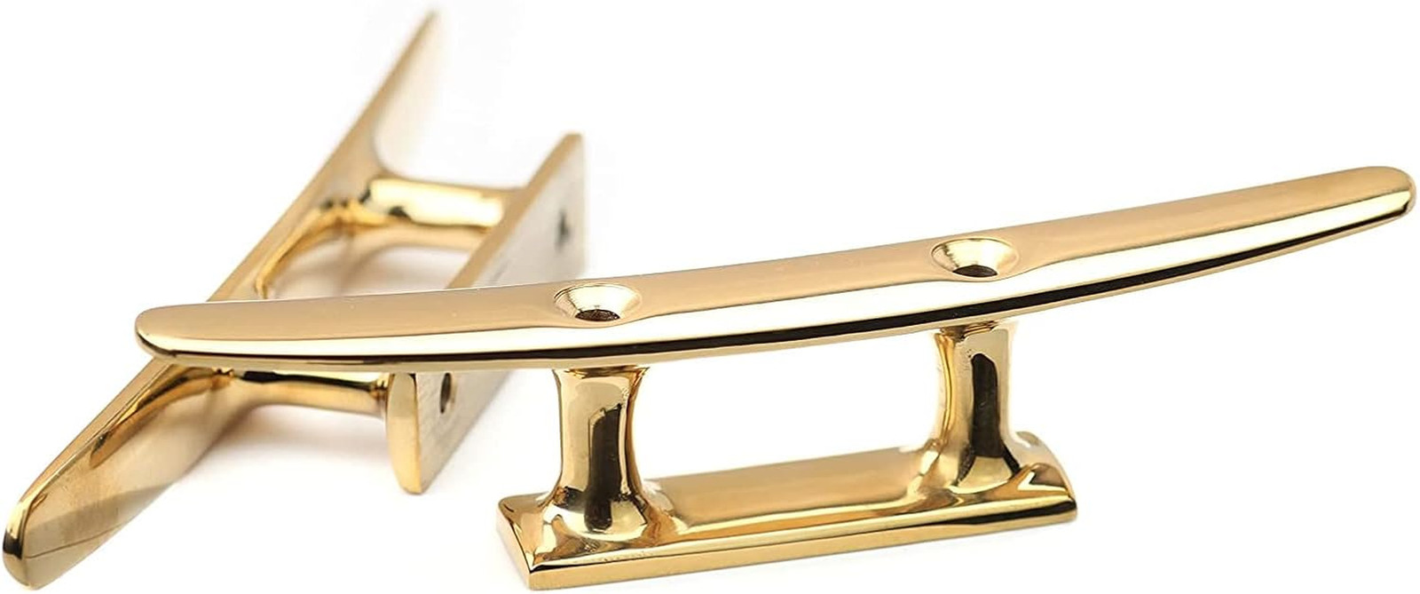 Brass Boat Cleats 6 Inch Brass Color Boat Cleat 316 Stainless Steel Boat Open Ba