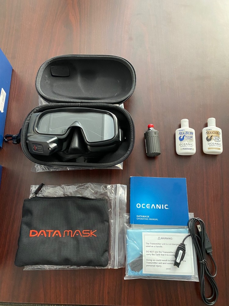 oceanic datamask full featured, wireless air integrated digital optical system
