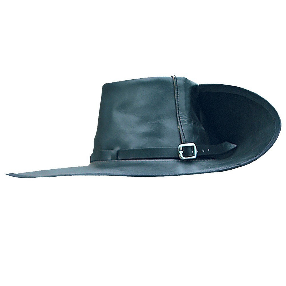 Leather Cavalier Hat