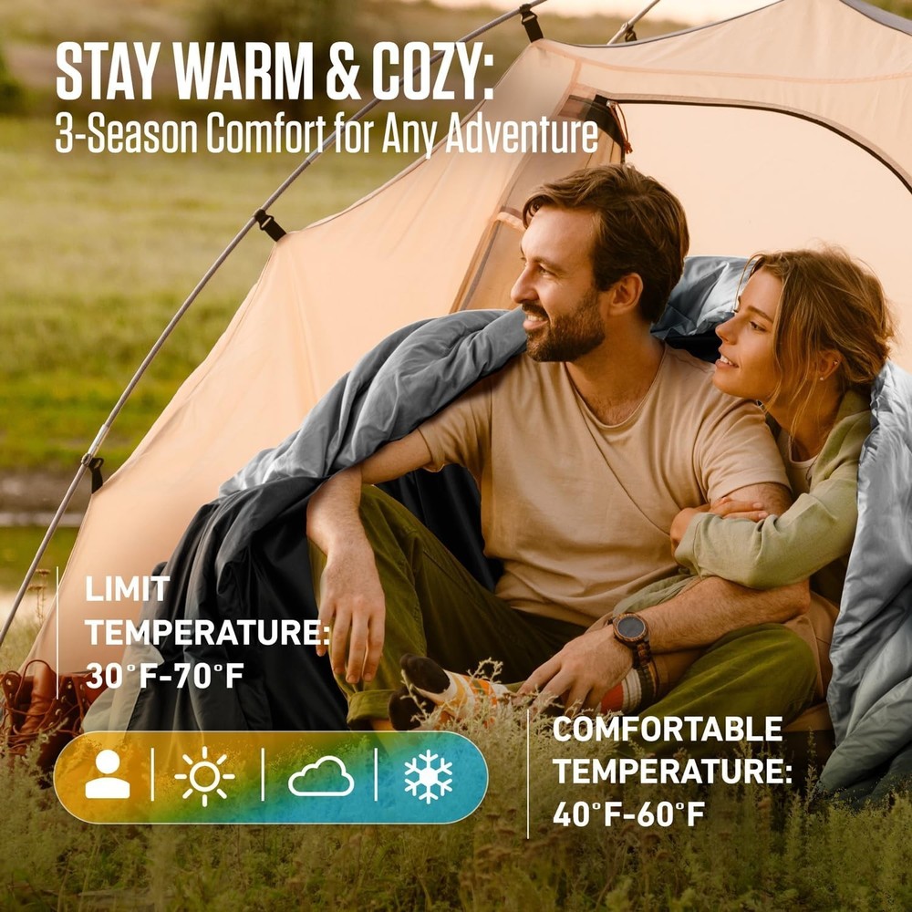 Warm Weather Backpacking Sleeping Bag