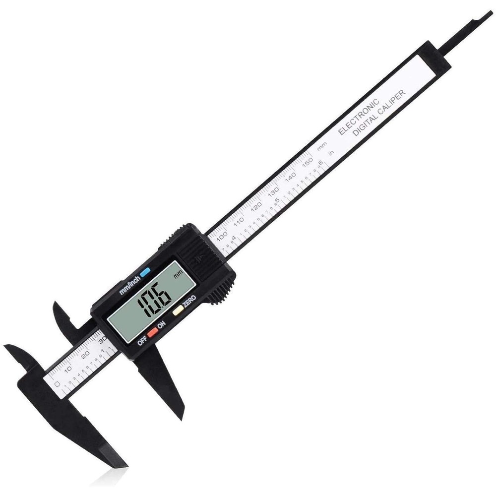 Digital Caliper, 0-6" Calipers Measuring Tool - Electronic Micrometer Caliper...