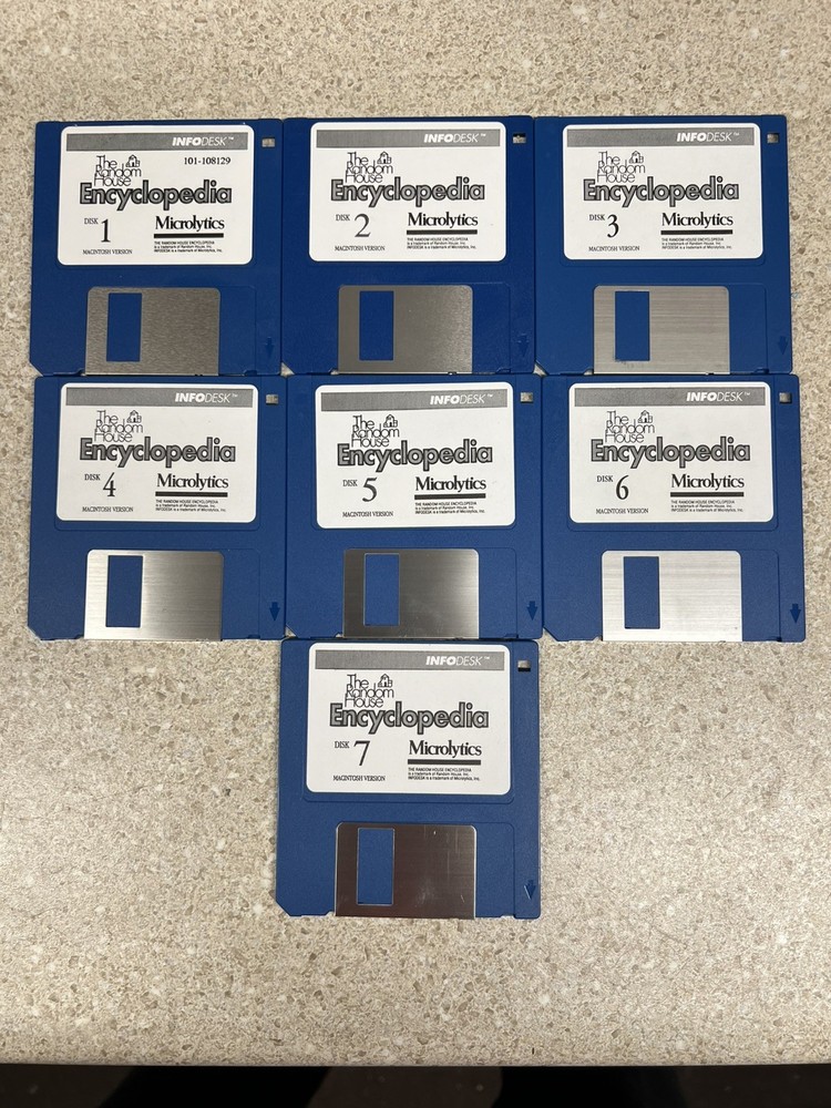 Random House Encyclopedia Mac Software