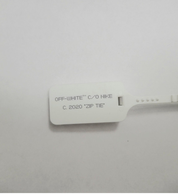 FAST SHIPPING "The Ten" ZIP TIE TAG Blue WHITE GREEN Red Replacement x Off-White