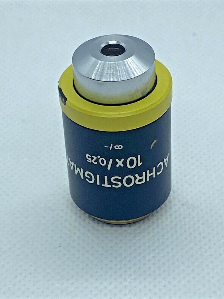 Zeiss ACHROSTIGMAT 10x /0.25 Infinity Microscope Objective