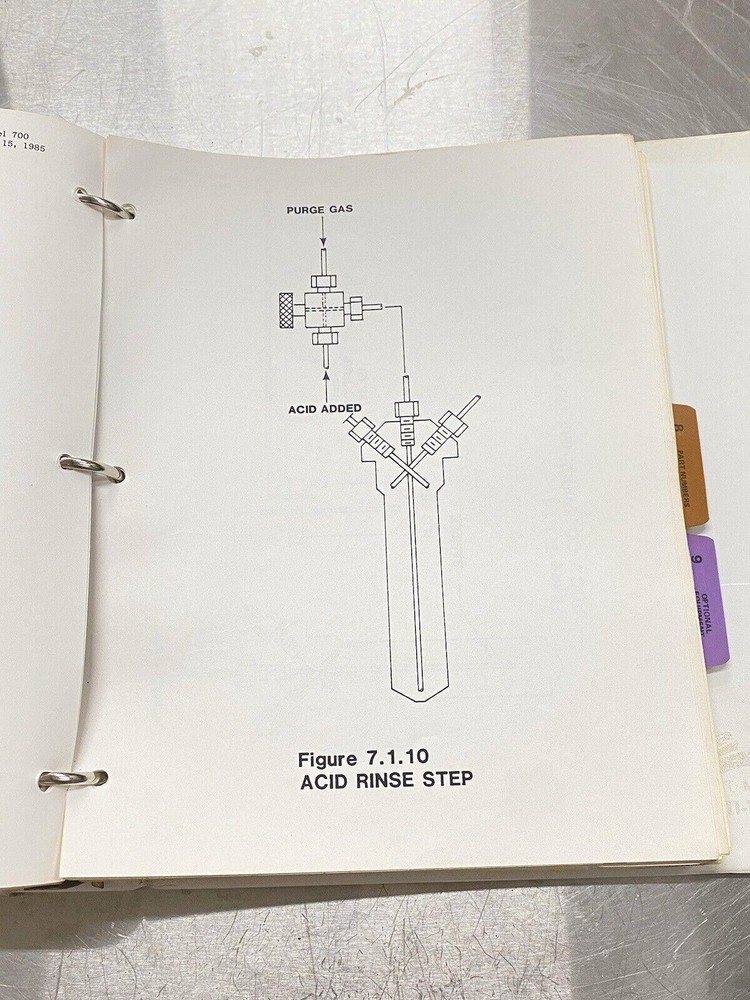 IO Analytical 700 Total Organic Carbon Analyzer - Instructions Manual / Guide