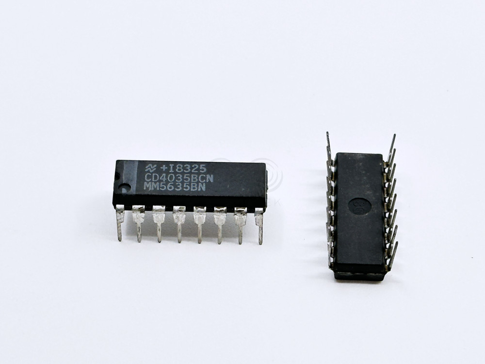 2PCS CD4035BCN NSC CMOS 4-Stage Parallel In Parallel Out Shift Register DIP-16