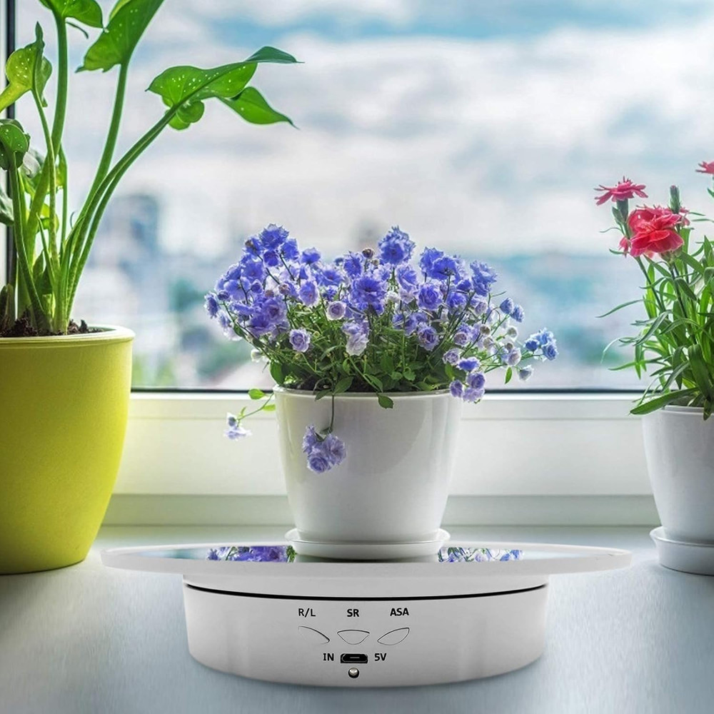 Motorized Rotating Display Stand,7.87Inch /17.6LB Load