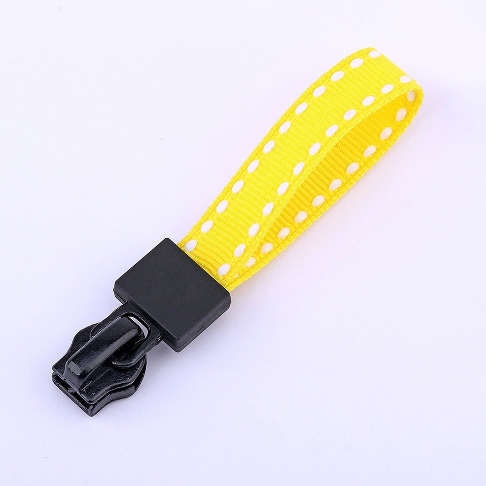 20 Pcs Webbing Zipper Heads Clothes Puller Purse Replacement