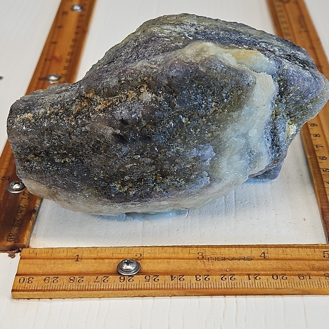 Iolite Rough, India, blue to purple color. 3LB 3.7OZ.