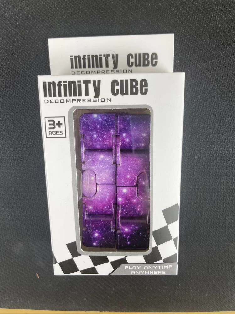 Fidget Infinity Cube - Essential EDC Tool for Stress Relief & Anxiety