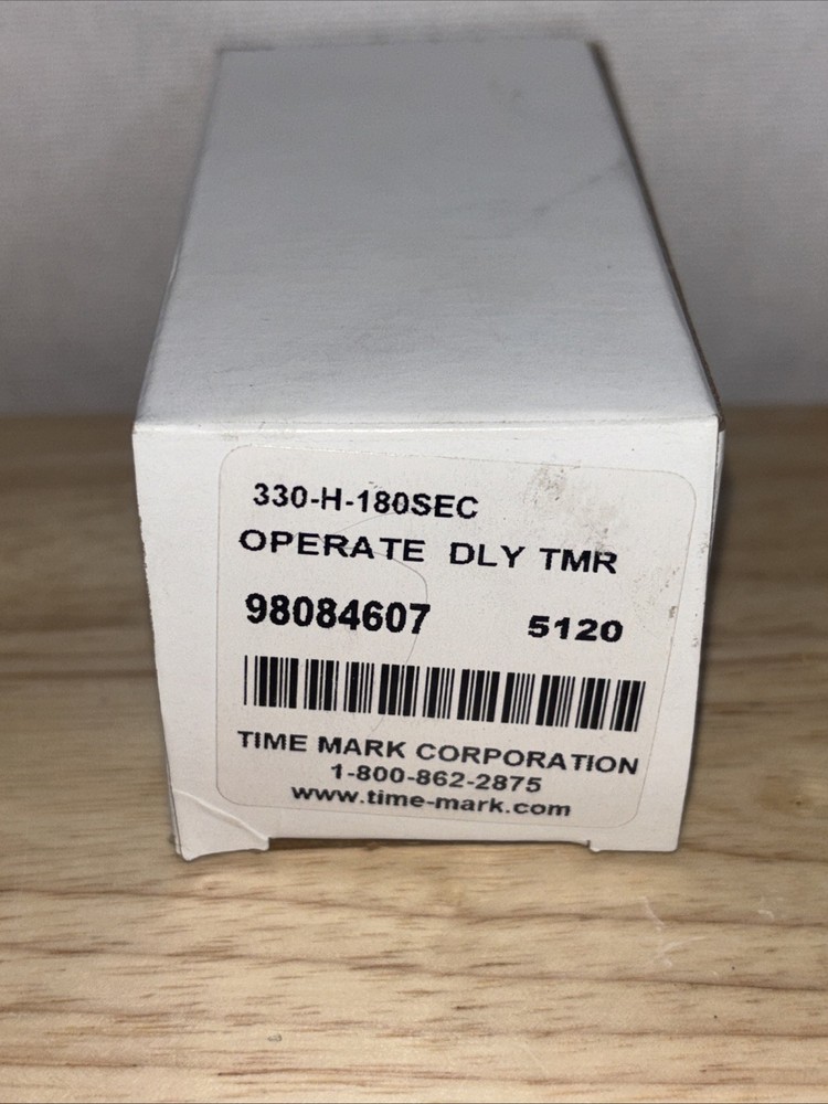 Time Mark 330-h-180SEC Operate Daily Timer