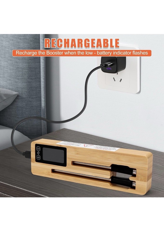 Extended Range Wireless Smart Meat Thermometer Brand new