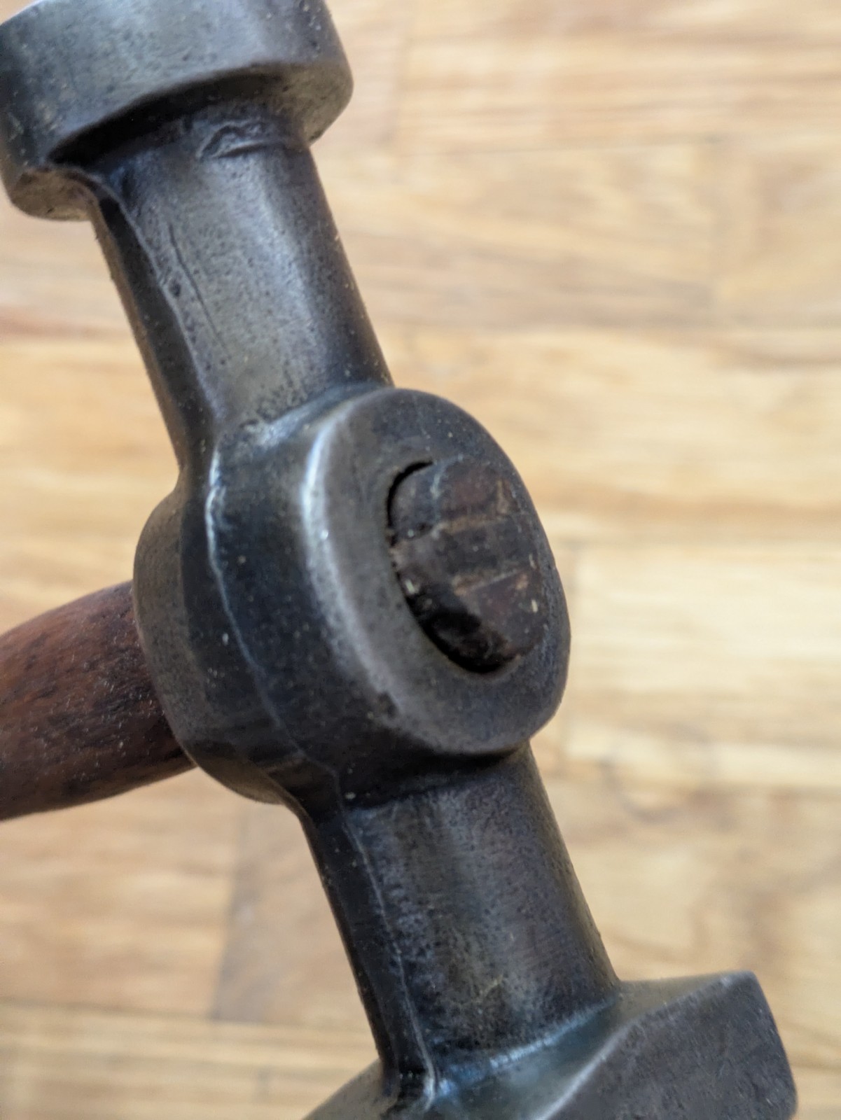 Vintage AUTO BODY HAMMER 1-1/4" on Both Round and Square face