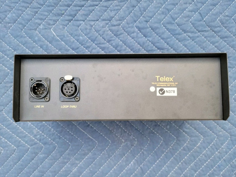 Telex Audiocom SS2000 Intercom Dual-Channel Speaker Station W/ Mic - UNTESTED
