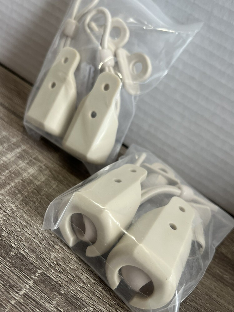 Replacement Shade Bungee End Cap Kit - Beige - 4 Bungees