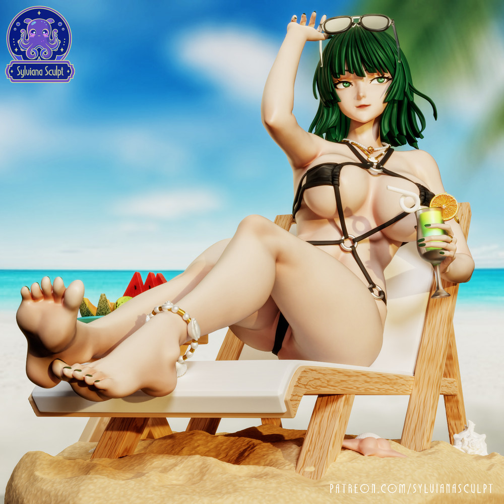 Fubuki | Beach Breeze Bikini Edition | UNPAINTED | 1/8 Scale Resin Kit