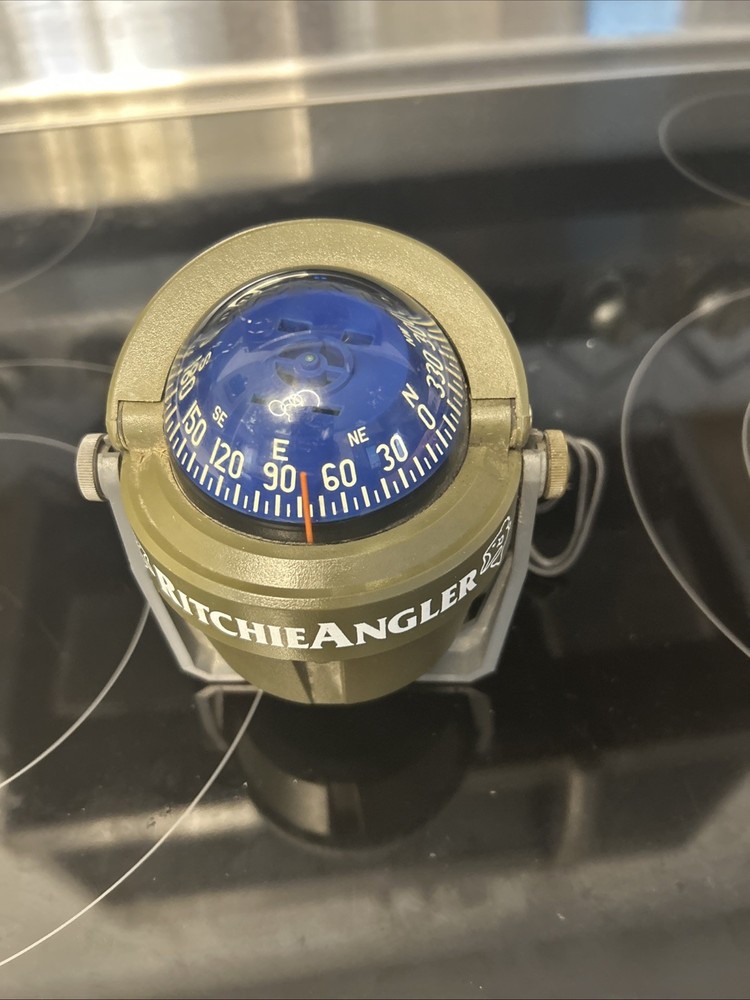 RitchieAngler Compass RA-91- Bracket Mount - Green/gray Preowned