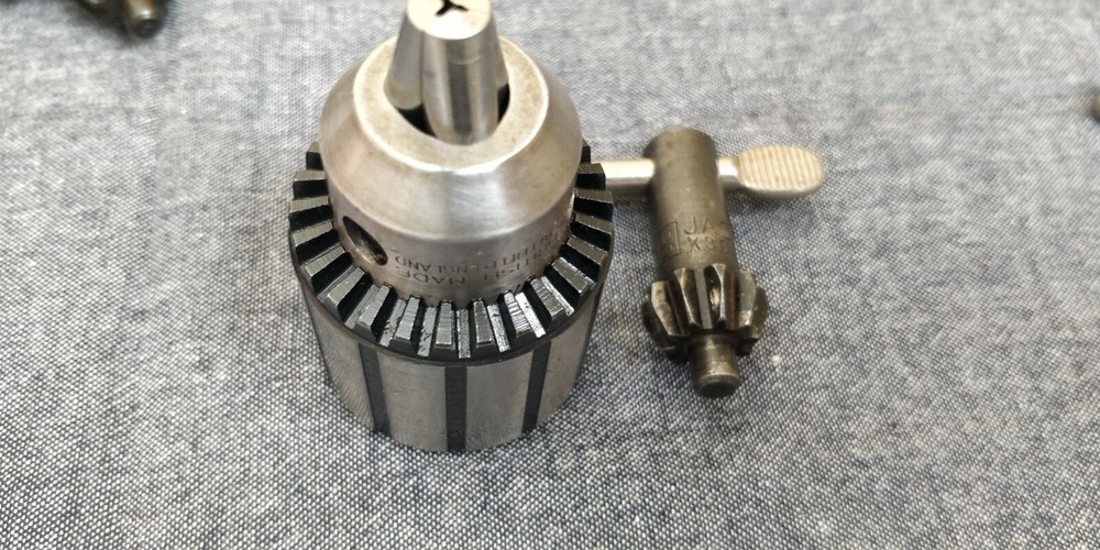 NOS JACOBS Threaded Drill Chuck 31B cap: 1/16-3/8 Mount: 3/8-24
