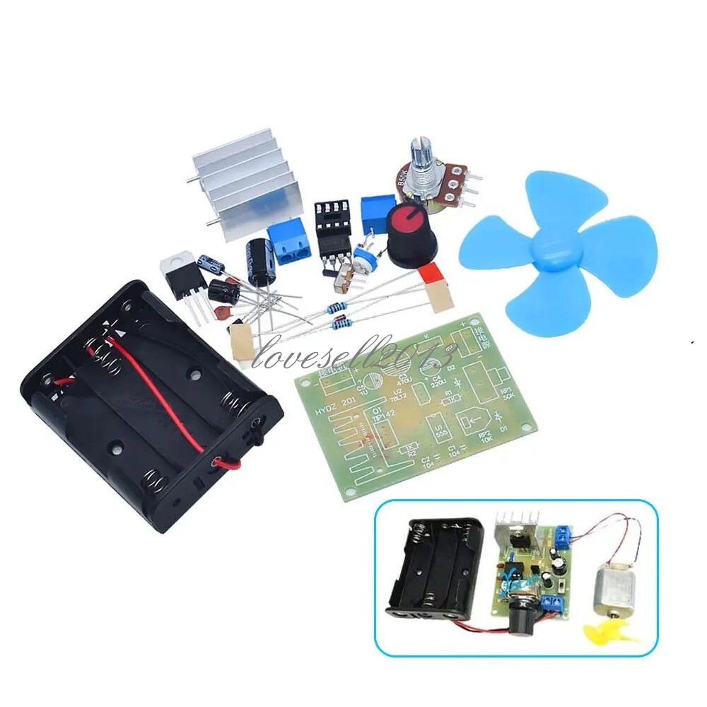 NE555 Motor Speed Regulator Teaching Electronic Technology Assembly Training Kit