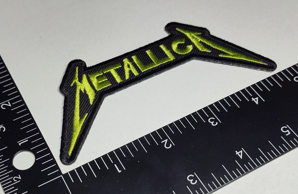 Metallica patch Metallic Band Patch Iron On Sew On Patch High Quality Patch