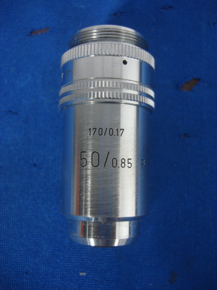 Leitz Wetzlar Microscope Objective 50/0.85 P 170/0.17