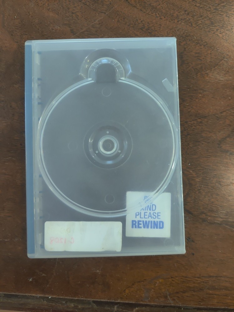 DVD Empty Cases Lot 4 Clear Single Disc USED Security Locked Case