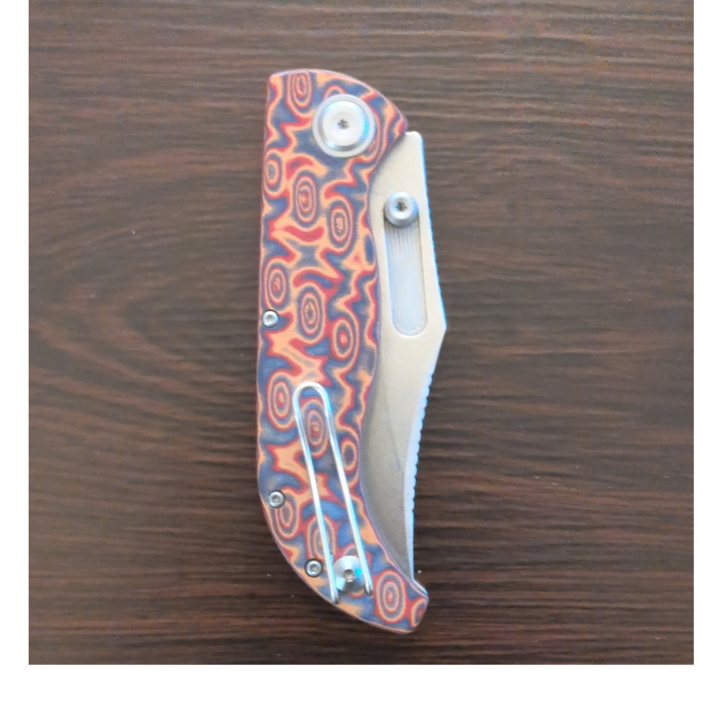 Vosteed Naga S35VN Stonewashed Blade