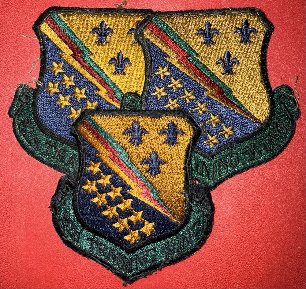 1980s - GWOT Era USAF 82nd Training Wing Patch (IR)