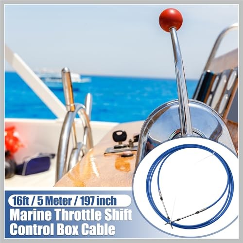 2pcs 16ft 5 Meter 197 Inch Marine Type 3300 / 33C Throttle Shift Remote