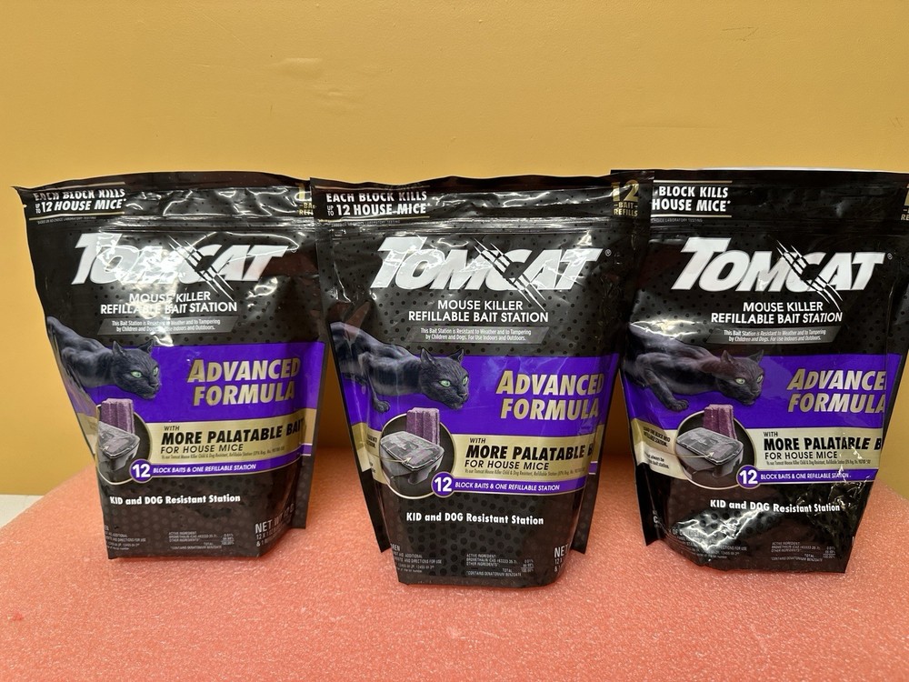 Tomcat Advanced Brand Mouse Bait with Refillable Station -** NEW