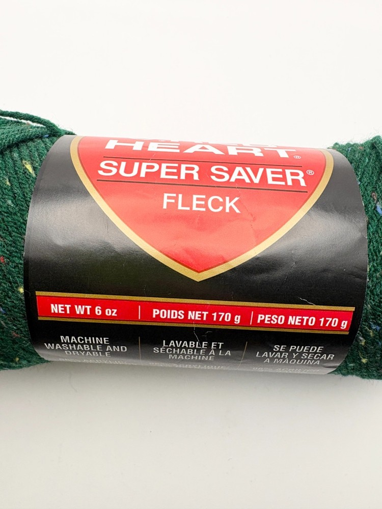 Multiple Colors ~ Red Heart Super Saver Fleck Acrylic ~ Continually Updated READ