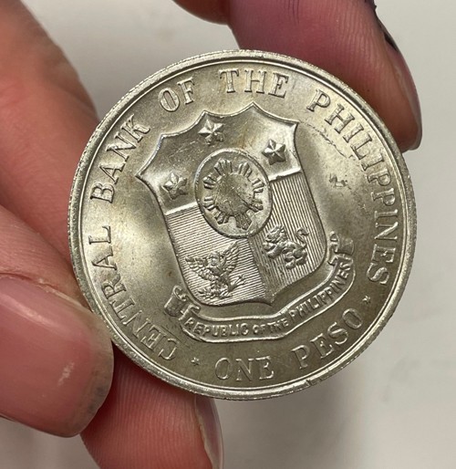 Philippines - 1964 Large Silver Peso - Popular