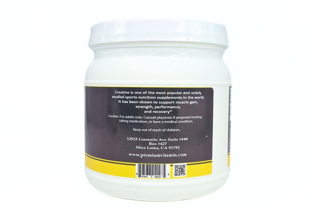 Creatine Monohydrate Powder 5000mg - 5 Grams Per Serving