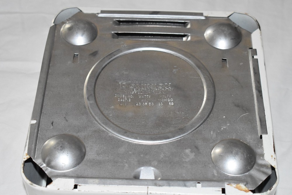 Vintage Dominion Table Range Single electric burner Tested EUC