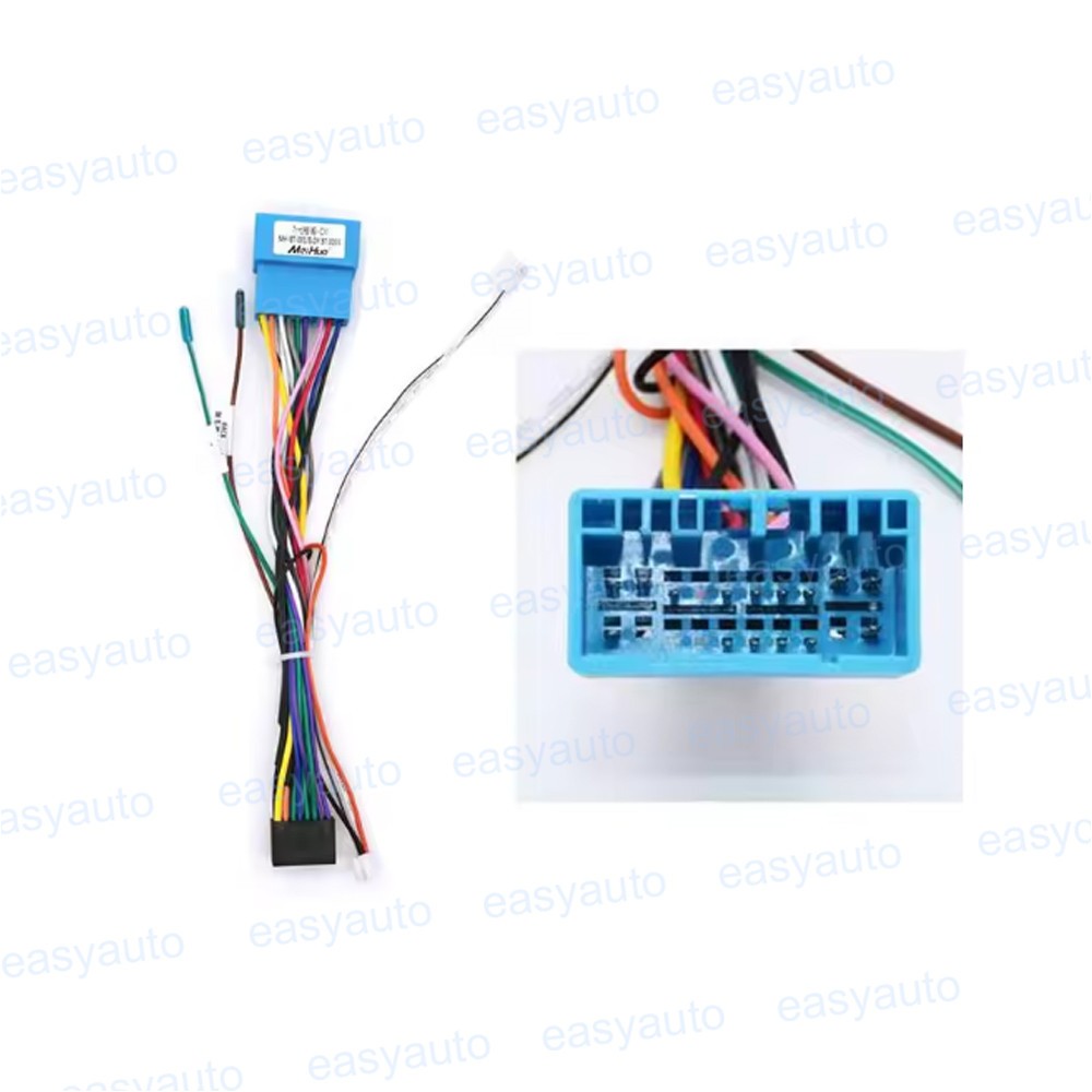 16Pin for Honda Accord 7th 2003~2007 Car Radio Stereo Power Harness Cable Wire